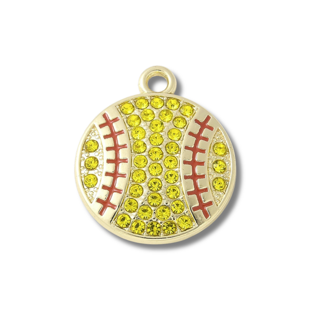 Sports Rhinestone Charm