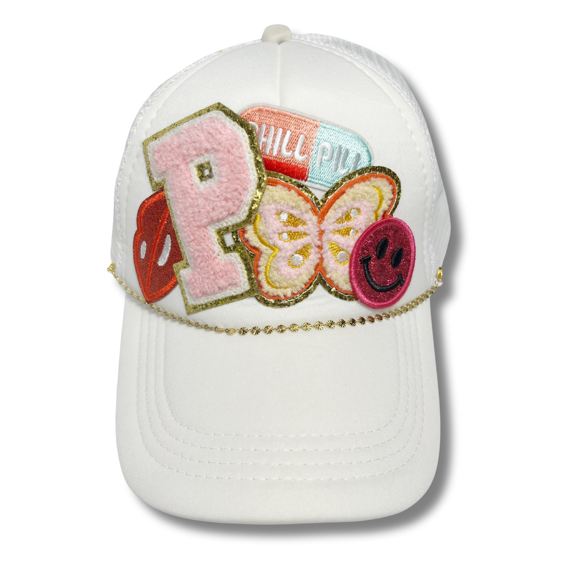 Sunburst Trucker Hat Chain