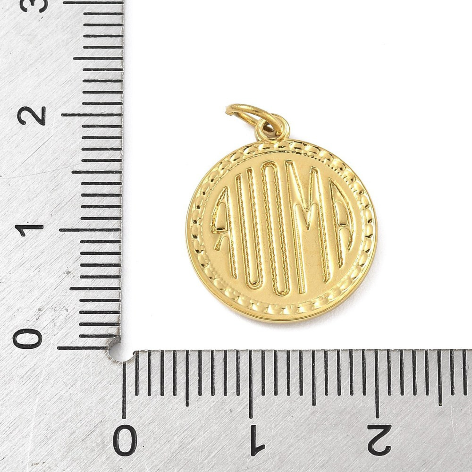 Amour Gold Charm