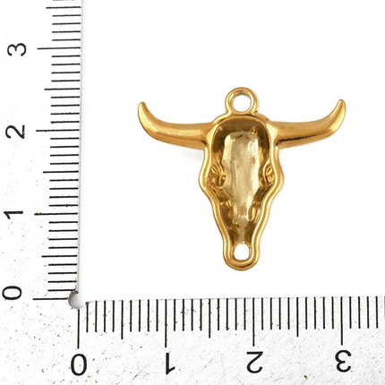 Bullhead Gold Charm