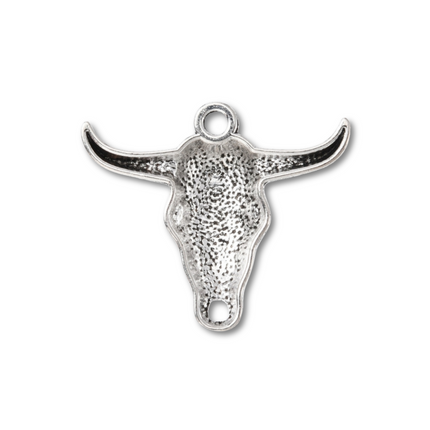 Bullhead Silver Charm