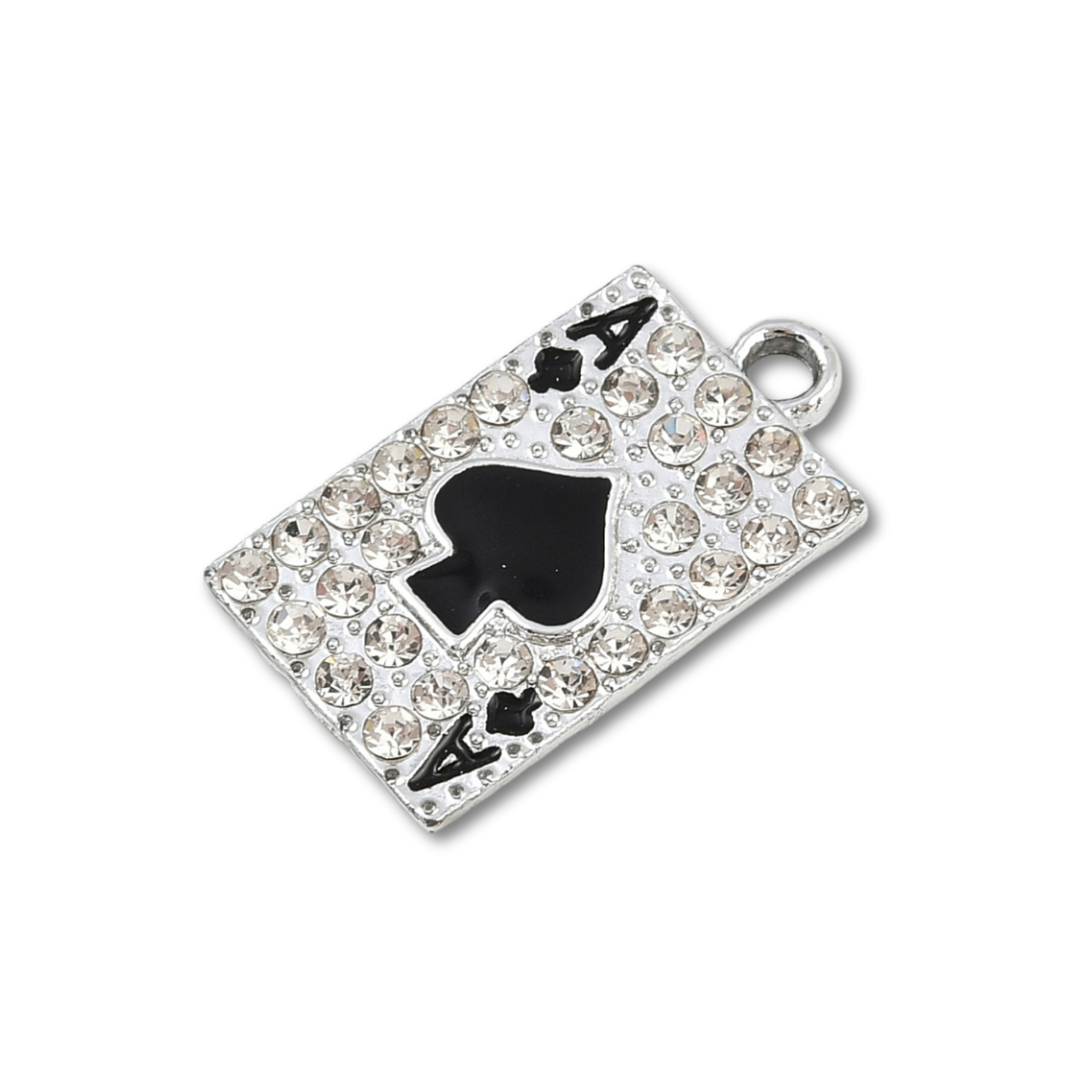 Ace of Spades Silver Charm