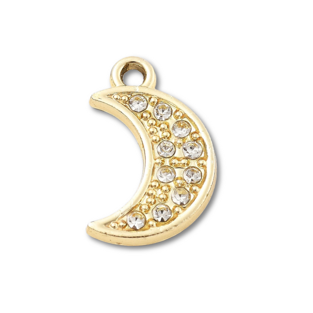 Moon Gold Charm