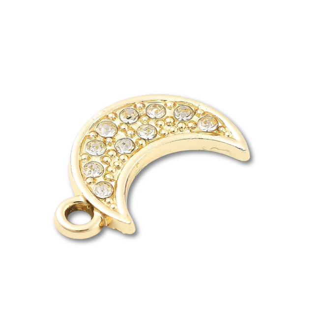 Moon Gold Charm