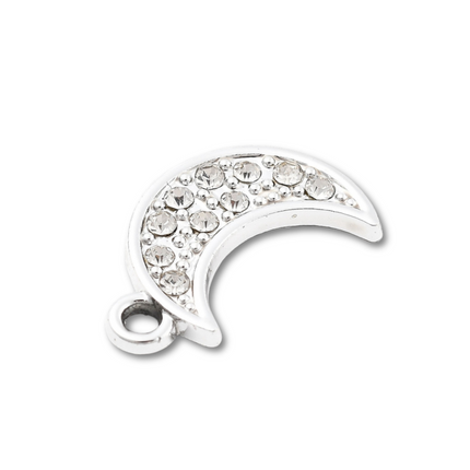 Moon Silver Charm