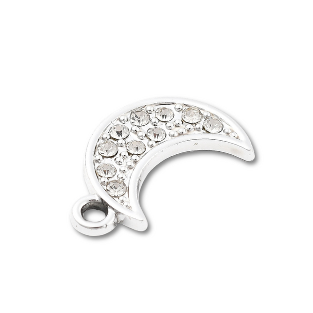 Moon Silver Charm