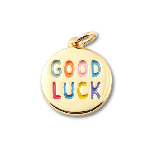 Good Luck Gold Charm