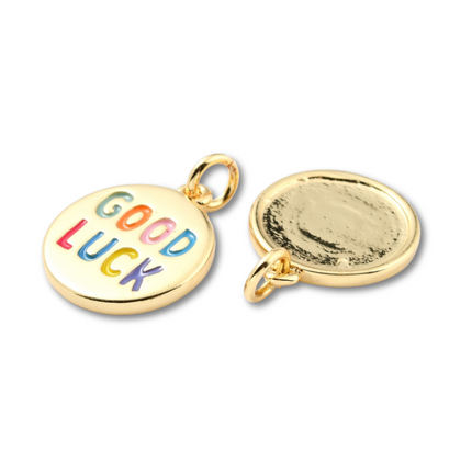 Good Luck Gold Charm