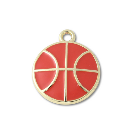 Basketball Gold Charm
