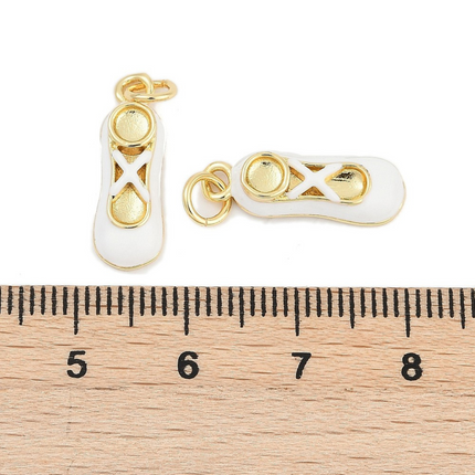Ballet Shoe Gold Charm