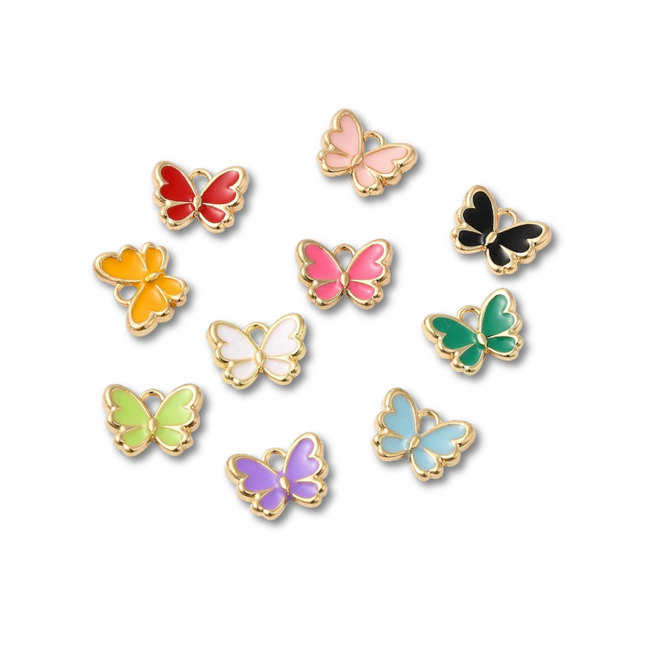 Butterfly Gold Charm - Assorted