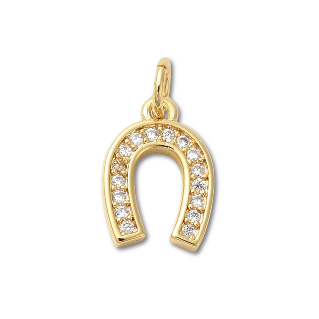 Horseshoe Gold Charm