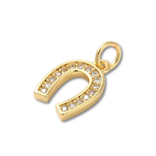 Horseshoe Gold Charm