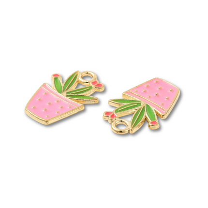 Plant Gold Charm - Assorted
