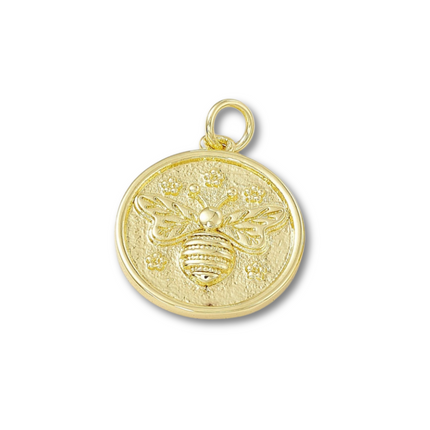 Bee Gold Charm