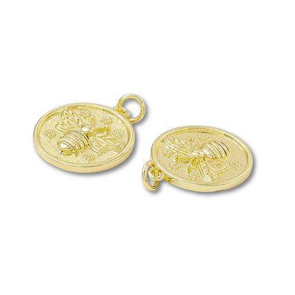 Bee Gold Charm