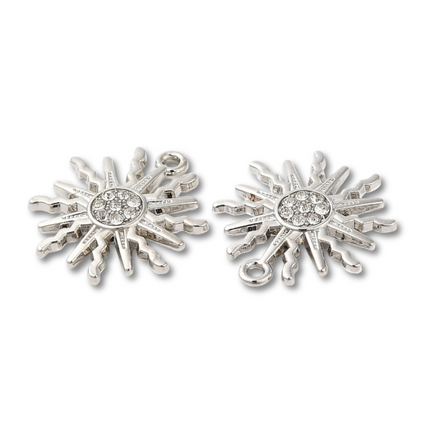 Sun Silver Charm