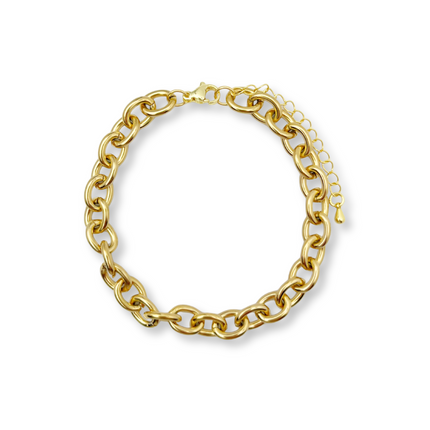 Rolo Gold Chain Bracelet