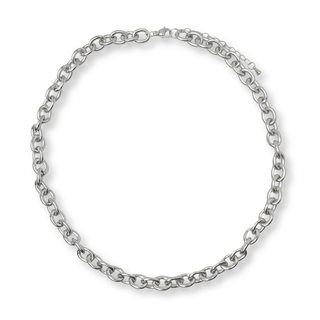 Rolo Silver Chain Necklace