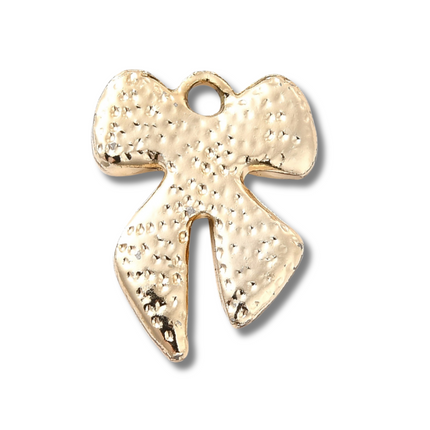 Bow Diamond Charm