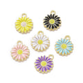 Gold Alloy Daisy Charm