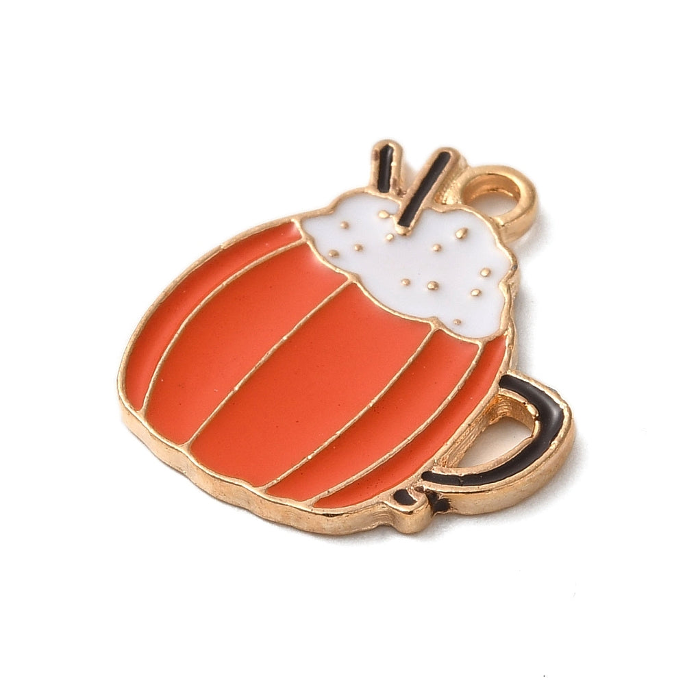 Pumpkin Spice Latte Charm