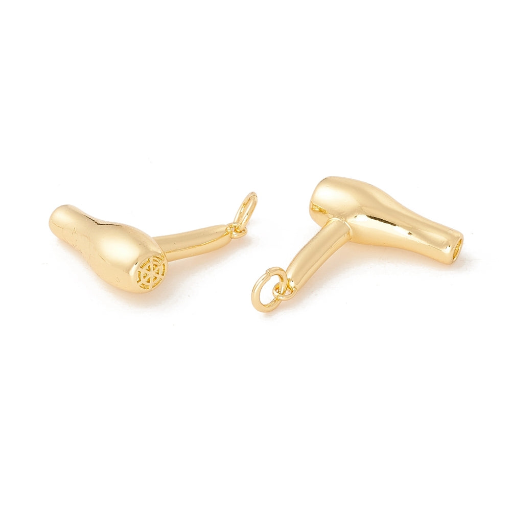 18k Gold Plated Brass Hair Dryer Cham