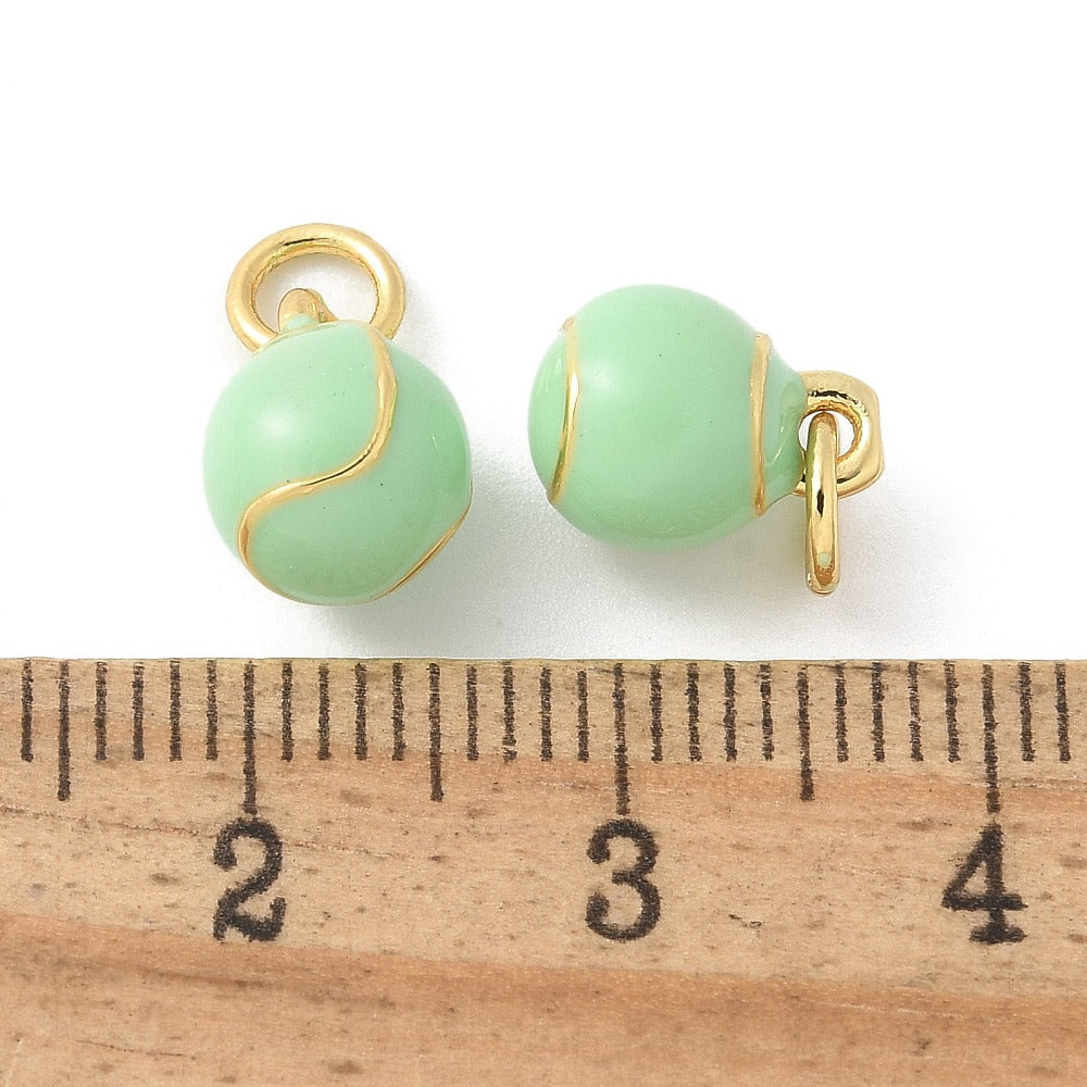 Tennis Mini Sports Gold Charm