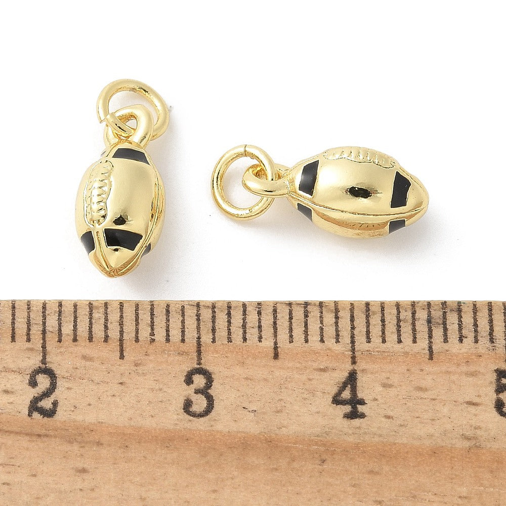 Football Mini Sports Gold Charm