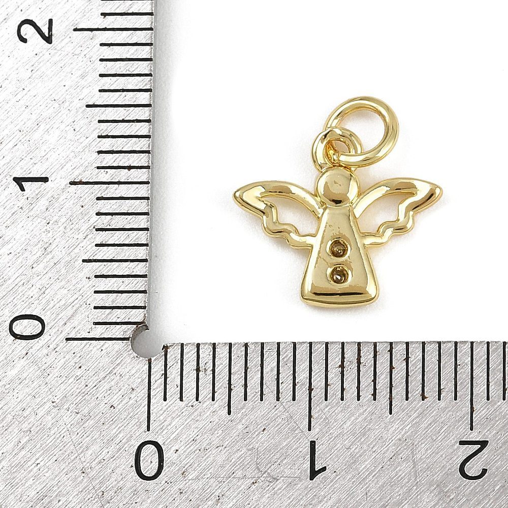 Angel Gold Charm
