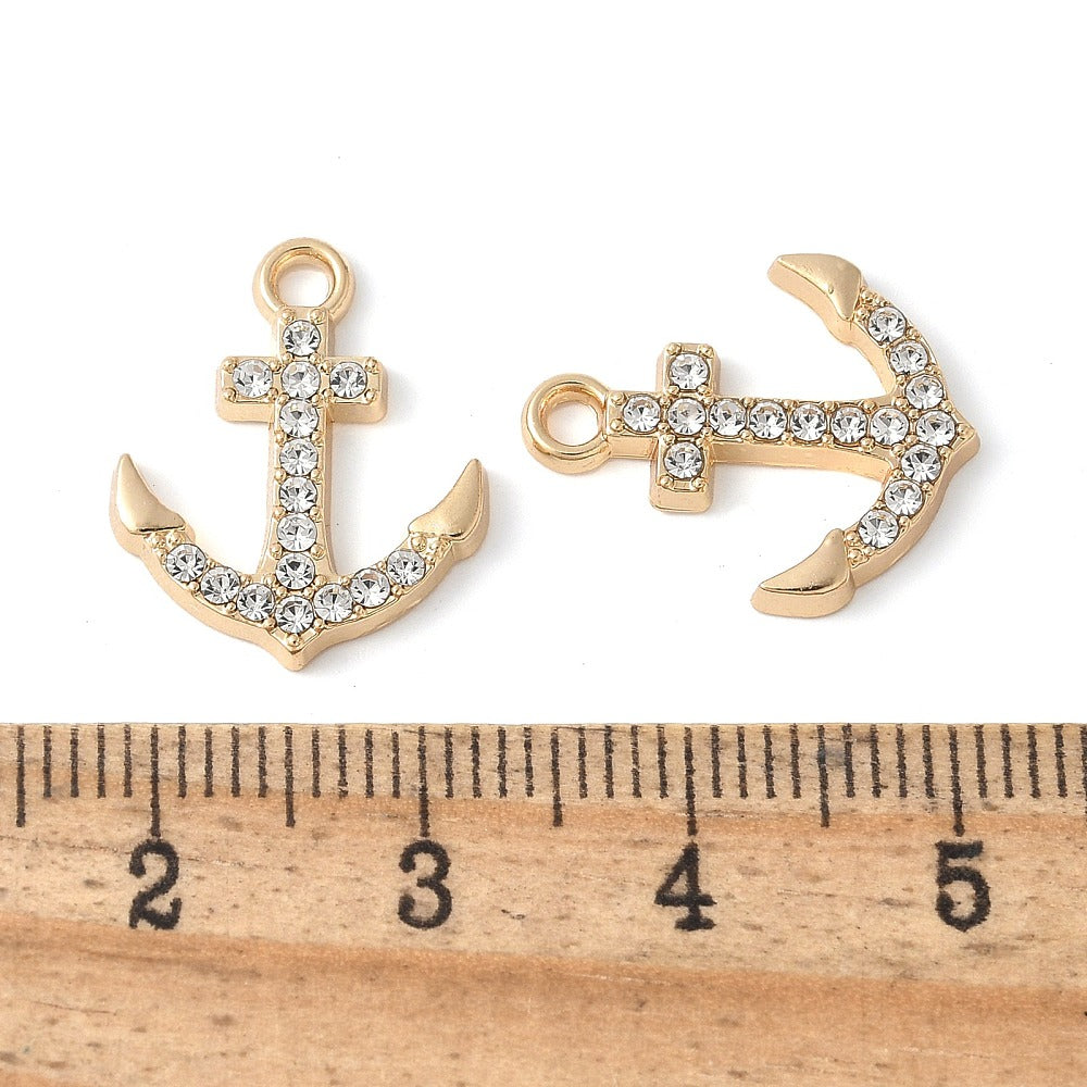 Anchor Gold Charm