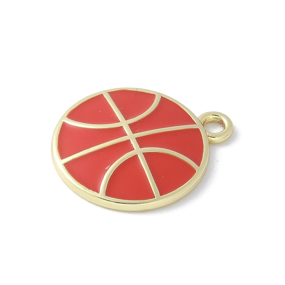 Gold Alloy Sports Charm