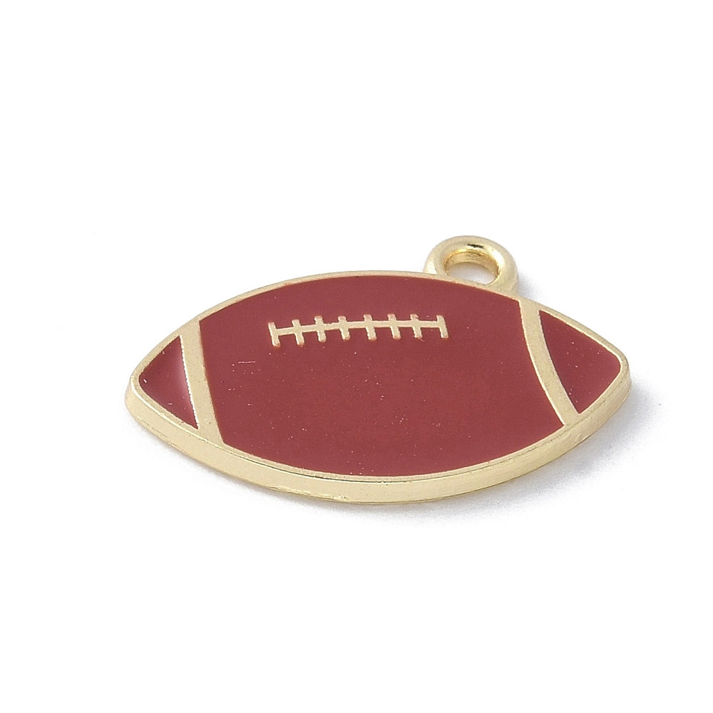 Gold Alloy Sports Charm