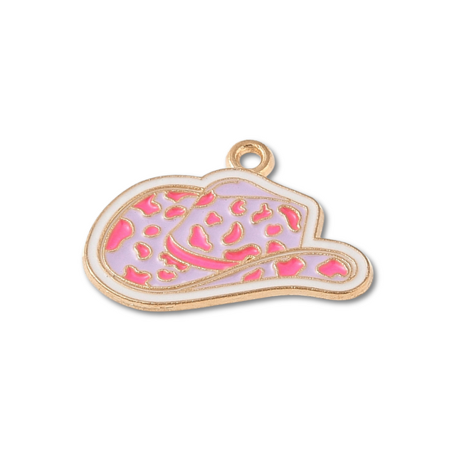 Cowboy Hat Pink Charm