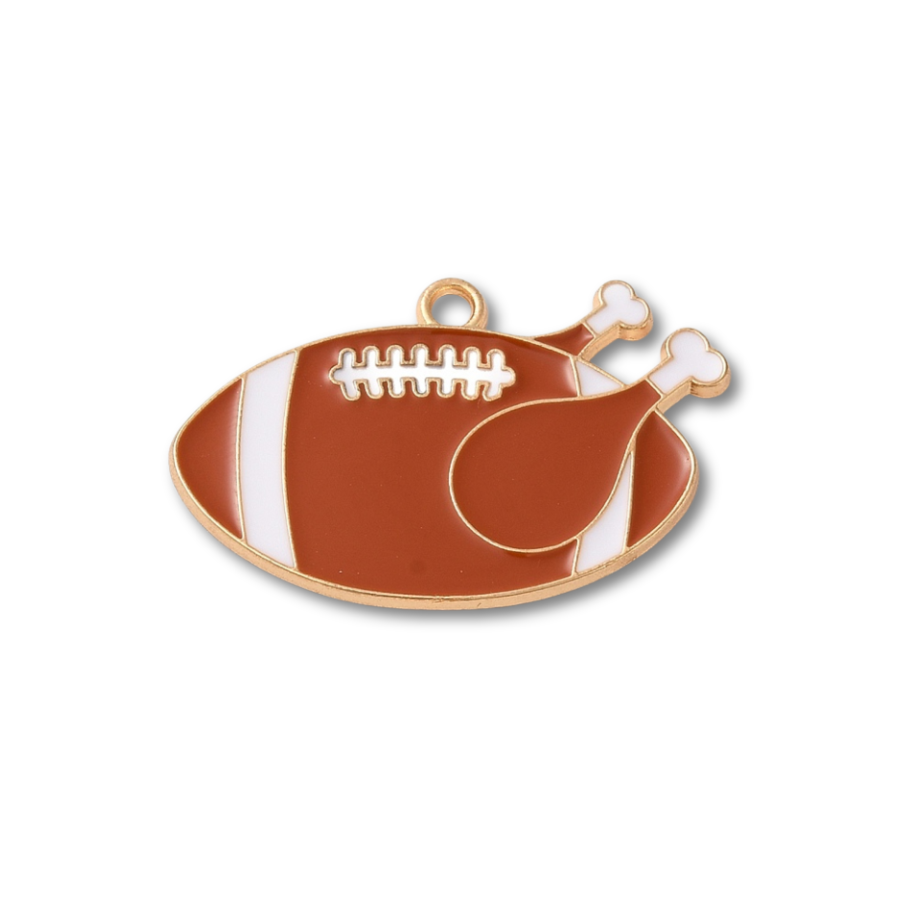 Football Turkey Charm