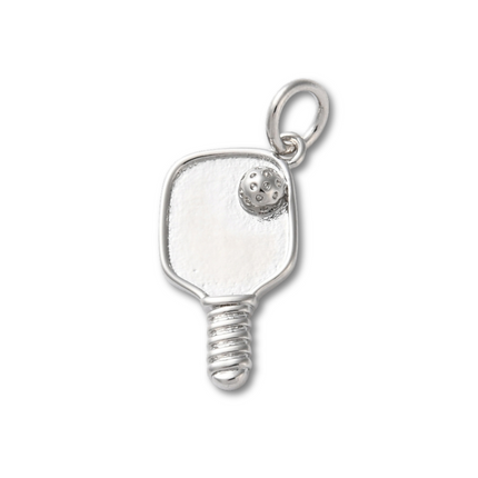Pickleball Silver Charm