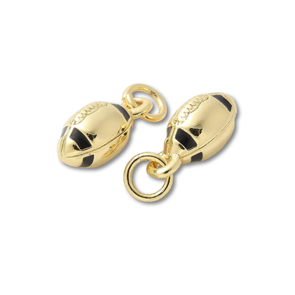 Football Mini Sports Gold Charm