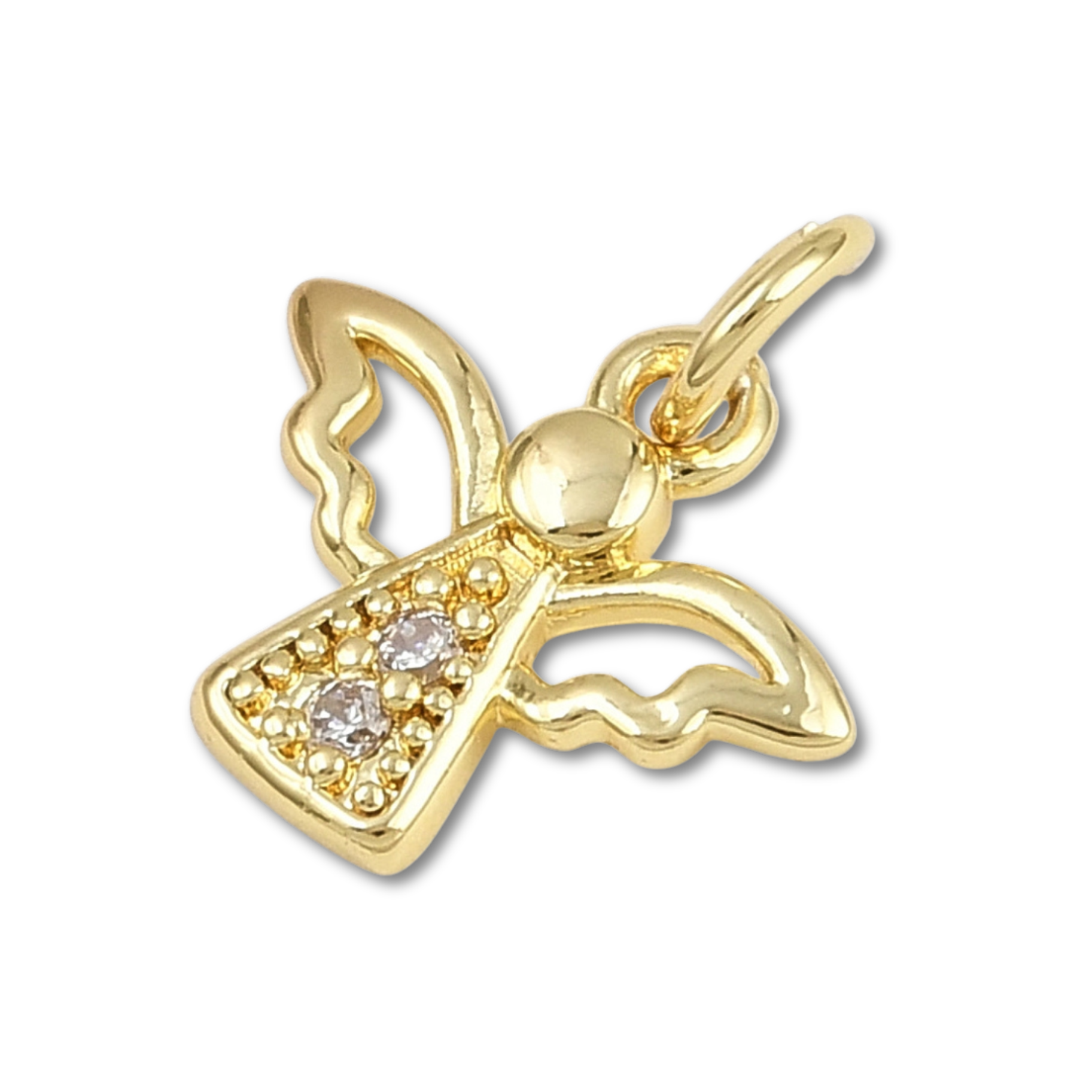 Angel Gold Charm