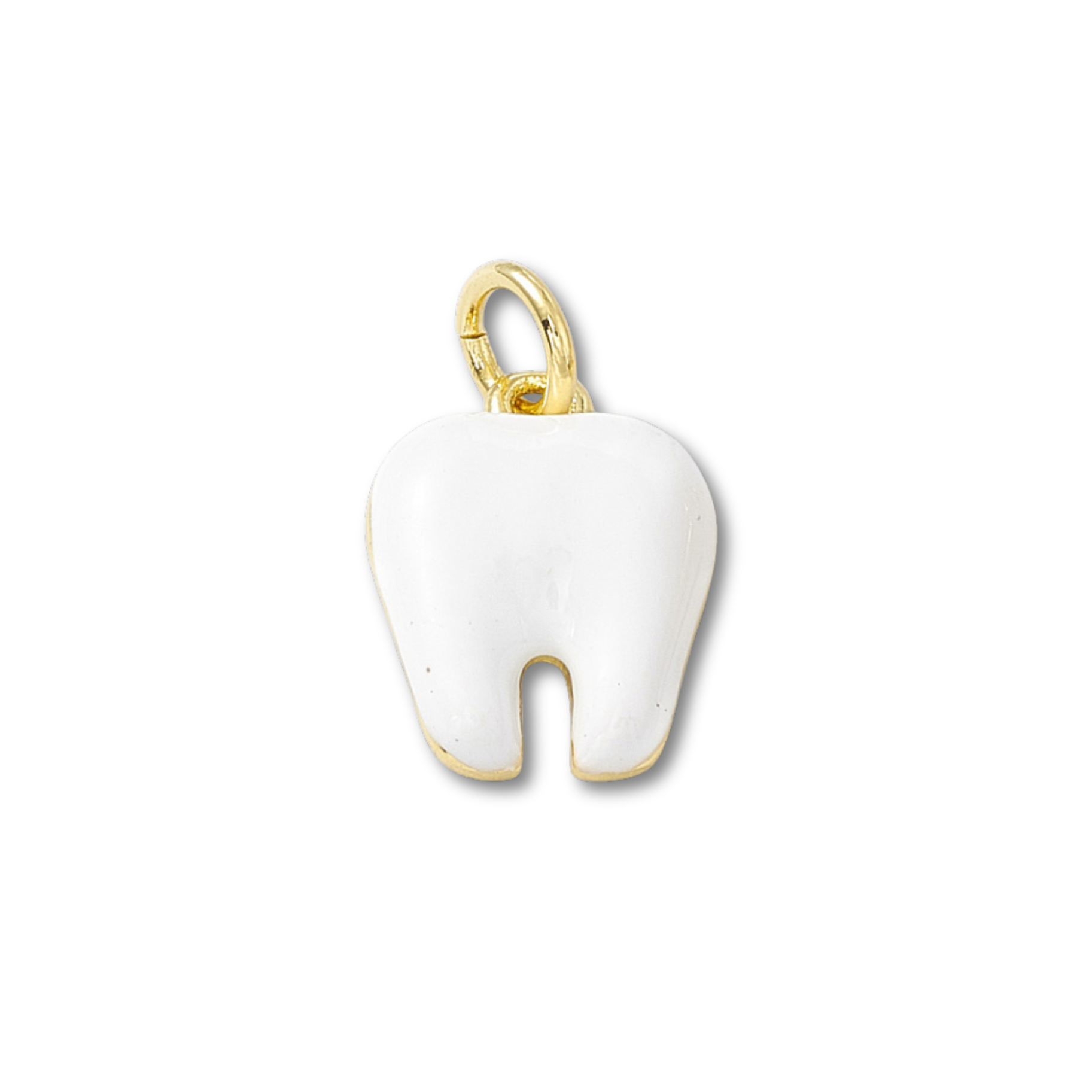 Tooth Gold Charm