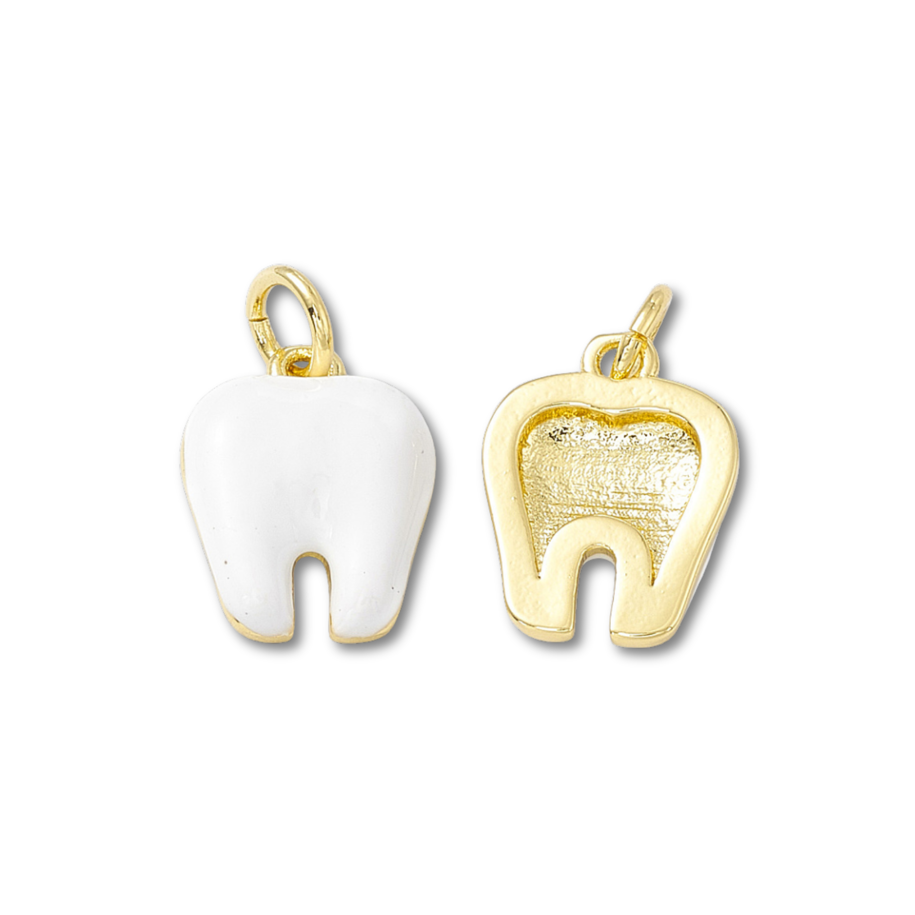 Tooth Gold Charm
