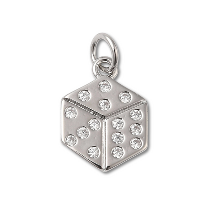 Dice Silver Charm