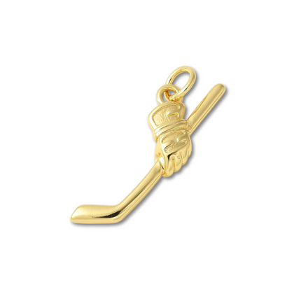 Hockey Gold Charm