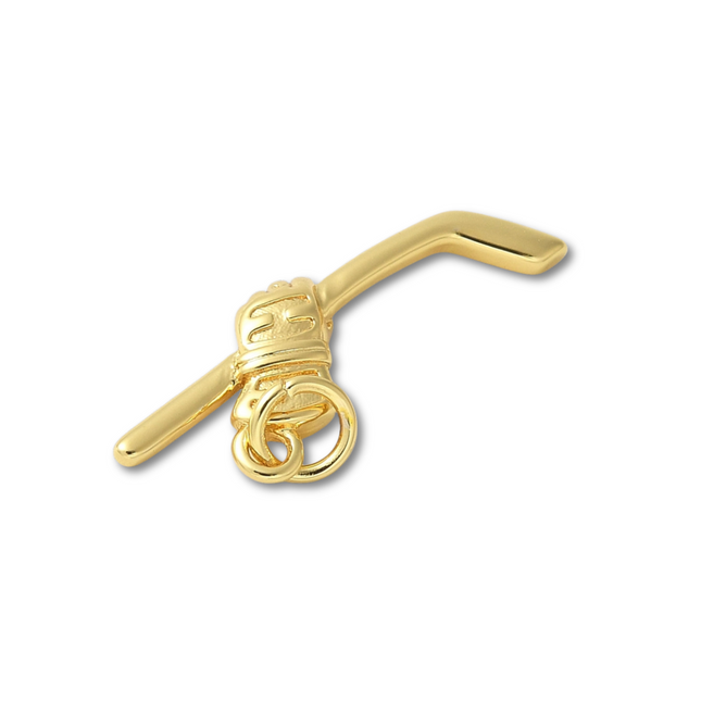Hockey Gold Charm
