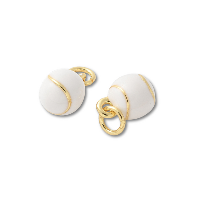 Baseball Mini Sports Gold Charm