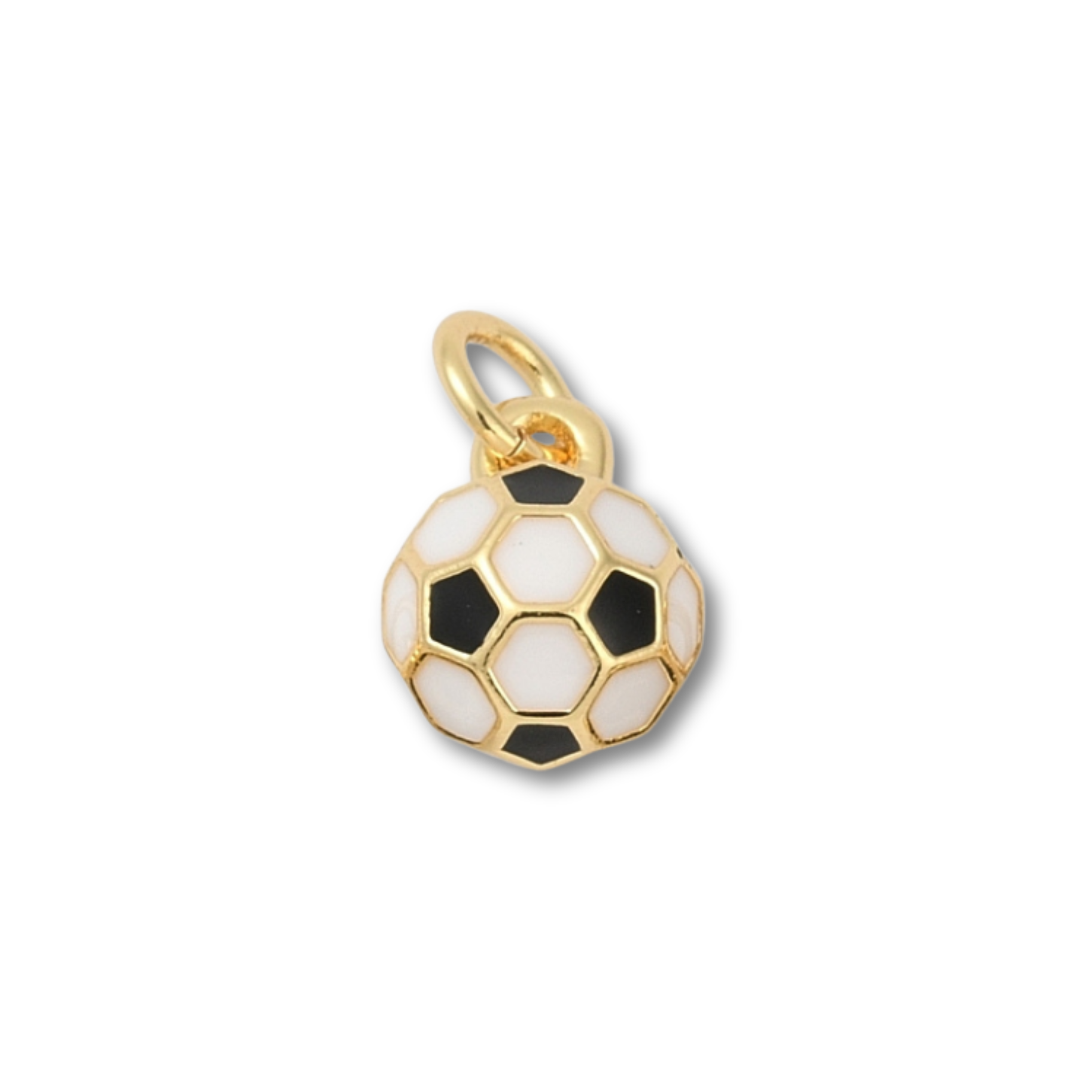 Soccer Mini Sports Gold Charm