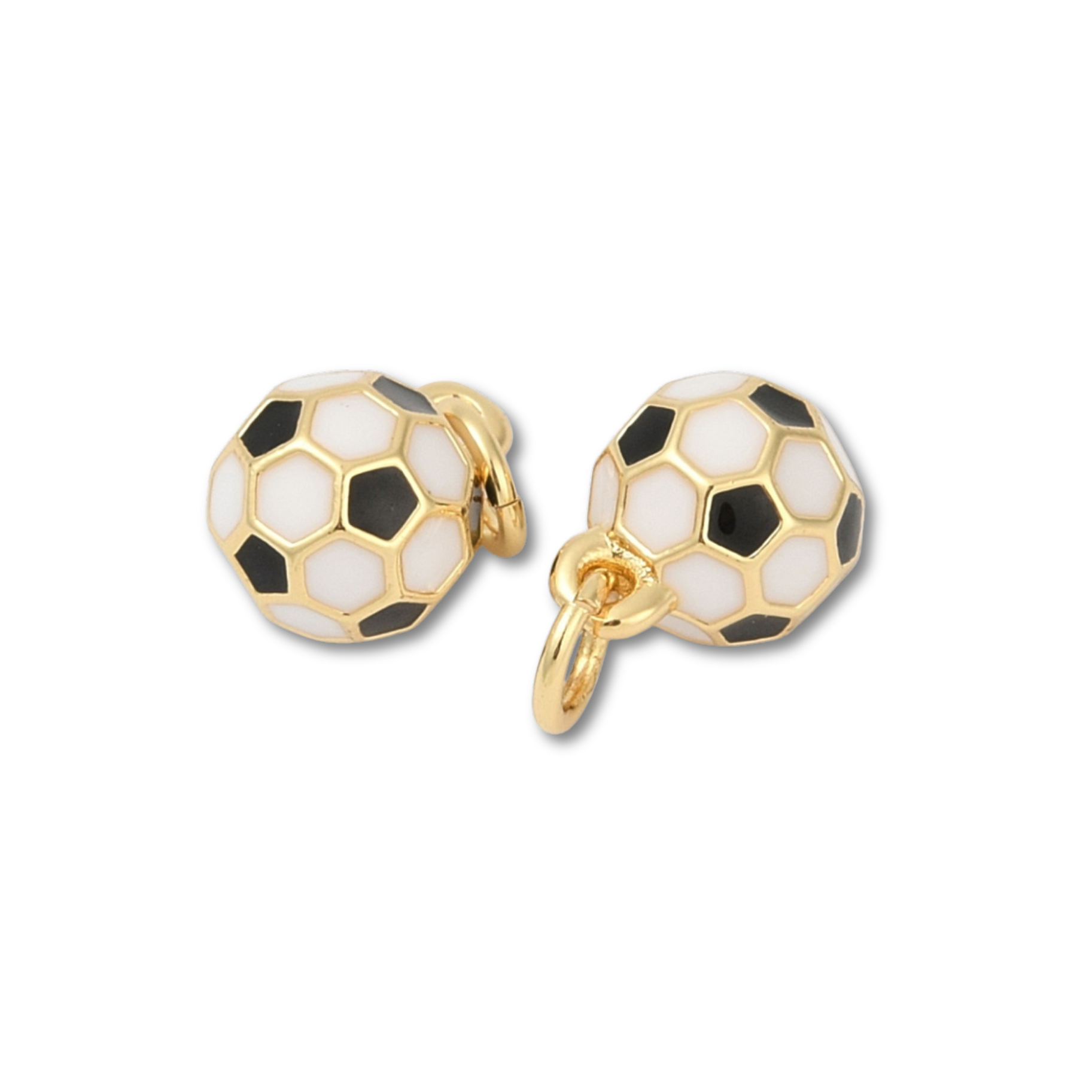 Soccer Mini Sports Gold Charm