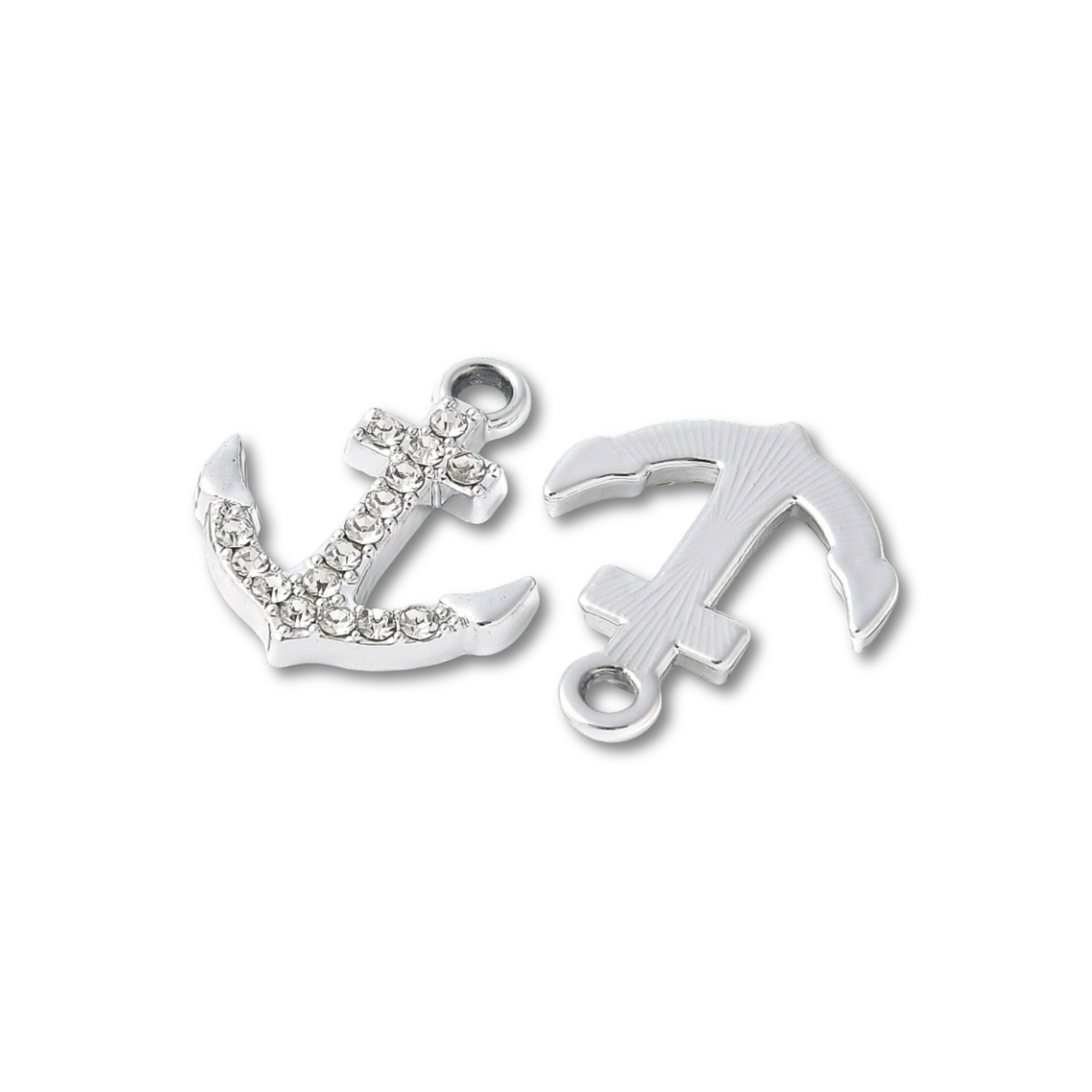 Anchor Silver Charm