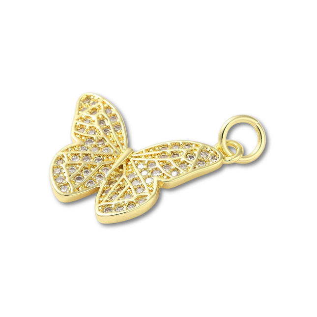 Butterfly Gold Charm