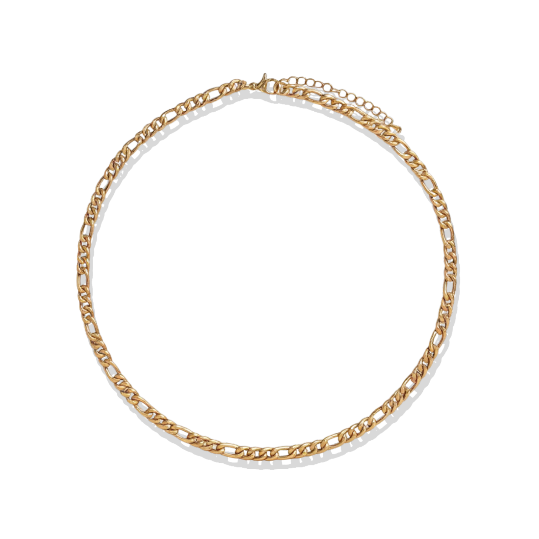 16" Gold Figaro Necklace