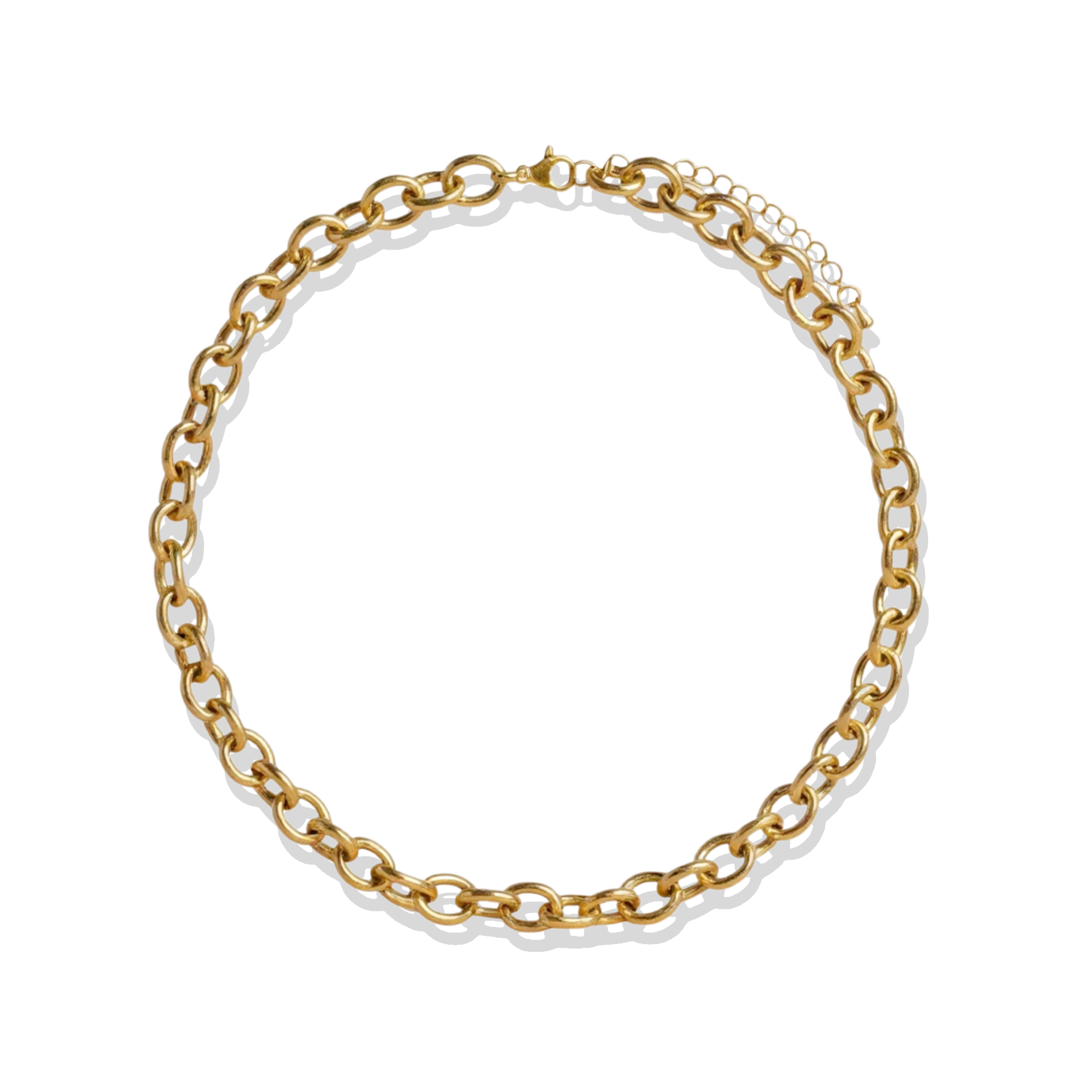 Rolo Gold Chain Necklace